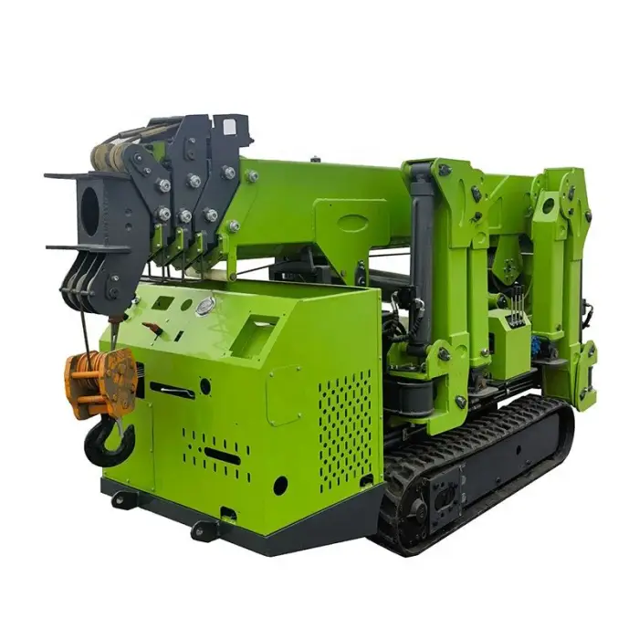 China Low Price Construction Machinery Folding Boom Crane — image 3