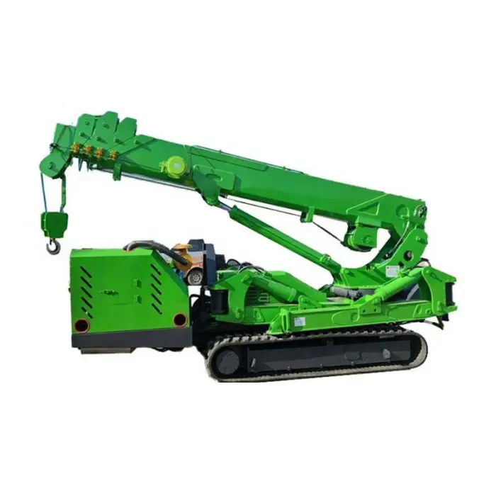 China Low Price Construction Machinery Folding Boom Crane — image 4