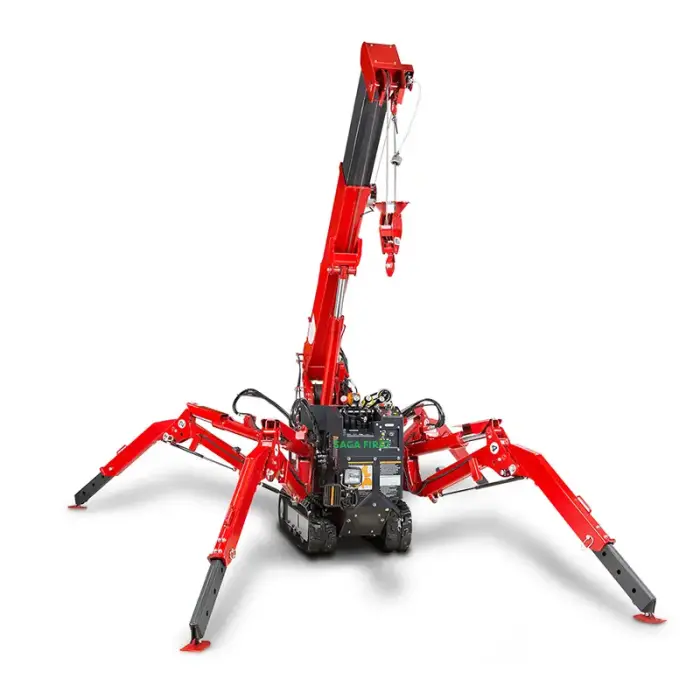 2025 New Selling Spider Crane Small Mini Construction Spider Crane 3 Ton — image 3