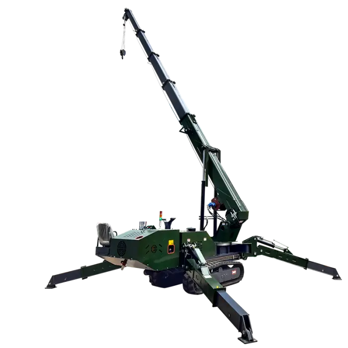 High Quality 12m 17m 20m Crawler Spider Crane Self Propelled Crawler Spider Lift — image 7