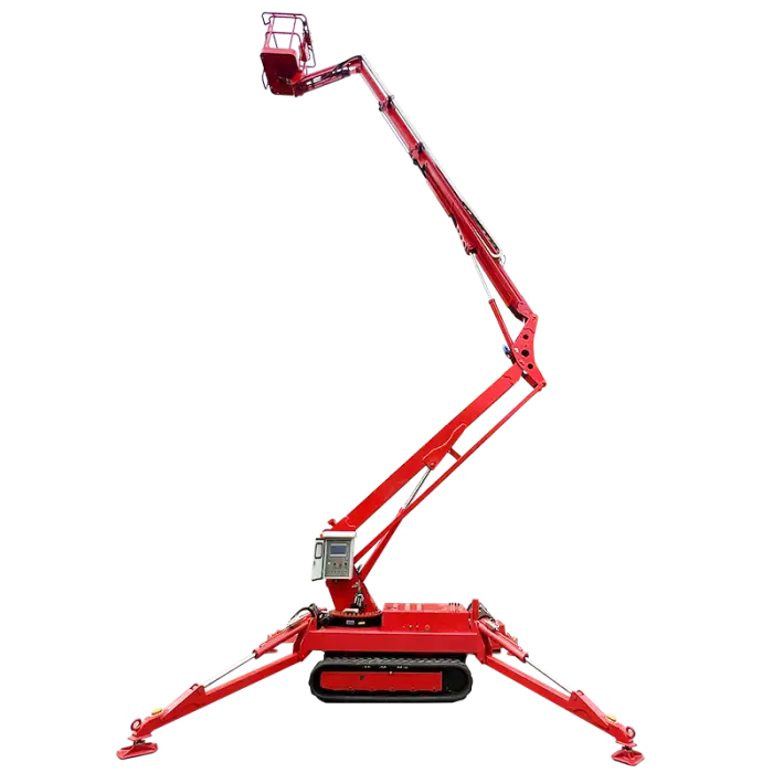 10m24m All Terrain Spider Articulated Crawler Boom Lift Aerial Work PlatformTracked Chassis Boom Lift — image 4