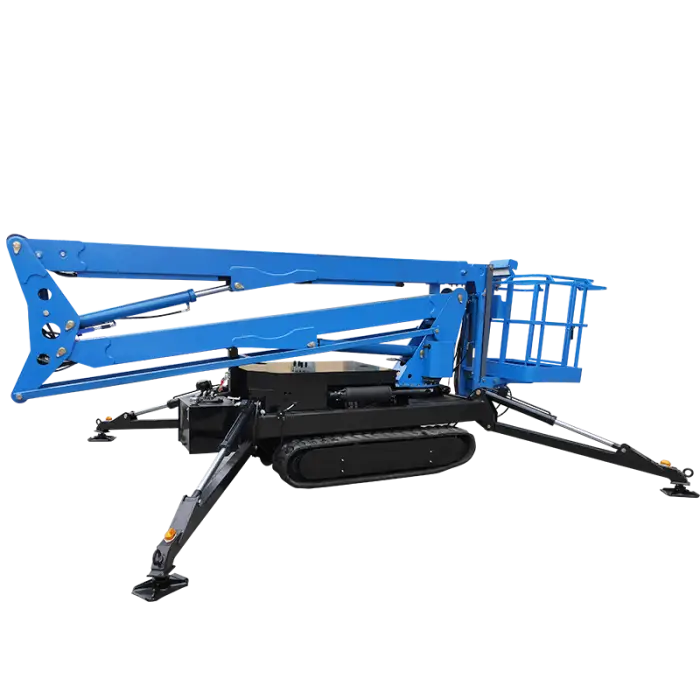 10m24m All Terrain Spider Articulated Crawler Boom Lift Aerial Work PlatformTracked Chassis Boom Lift — image 6
