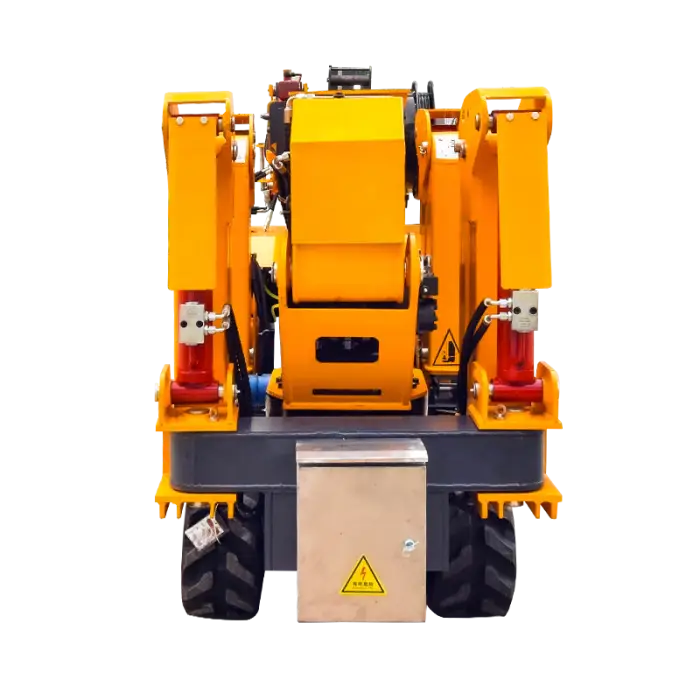 Hydraulic Telescopic Boom Mobile Crane Factory Price Spider Crane 8 Ton 10 Ton Mini Crawler Crane — image 3