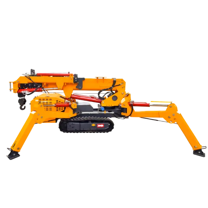 Self Propelled Spider Crane 15m Spider Crane with Man Basket — image 3