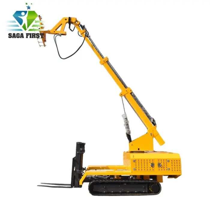 Solar Panel Vacuum Lifter PV Installation Vehicle CE Certified Hydraulic System Crawler Type Lifting 5m Max Lifting Height 2500N — image 3