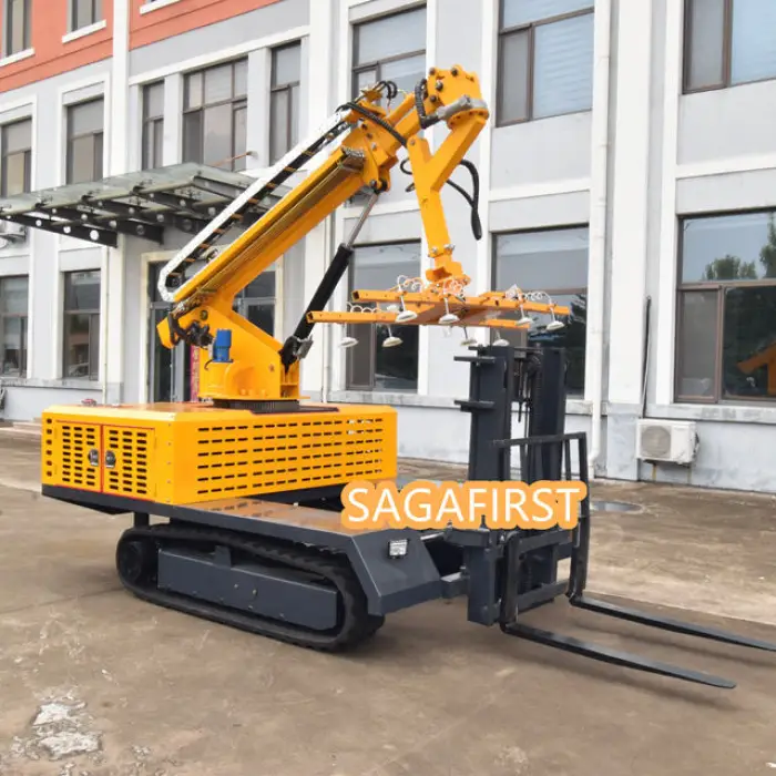 New Hydraulic Crawler Photovoltaic Panel Installation Vehicle | Solar Mounting Machine 1500kg Load Capacity 360 Rotation for — image 5