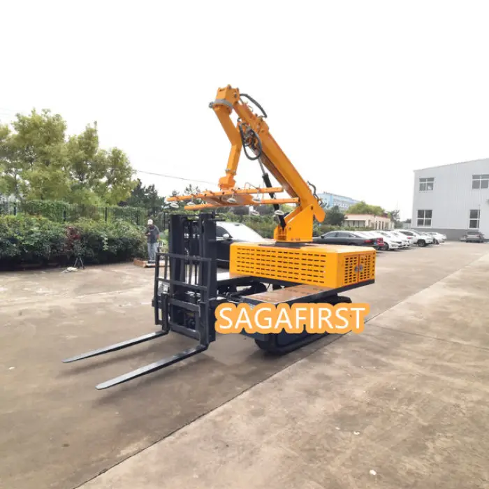 New Hydraulic Crawler Photovoltaic Panel Installation Vehicle | Solar Mounting Machine 1500kg Load Capacity 360 Rotation for — image 6