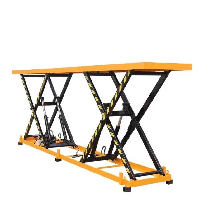 China Supplier Good Quality Hydraulic Electric Mini Scissor Lift Table Plans for Sale — image 7