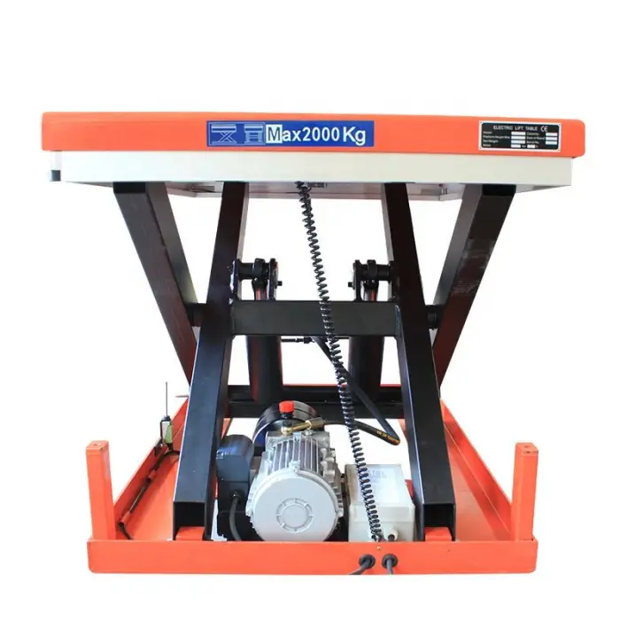1000kg Load Hydraulic Scissor Lift Table for Wholesale — image 5