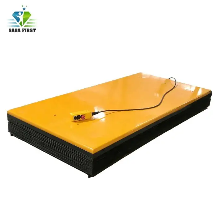 3m 4m Lifting Height Heavy Duty Ramp Car Scissor Lift With CE — image 3