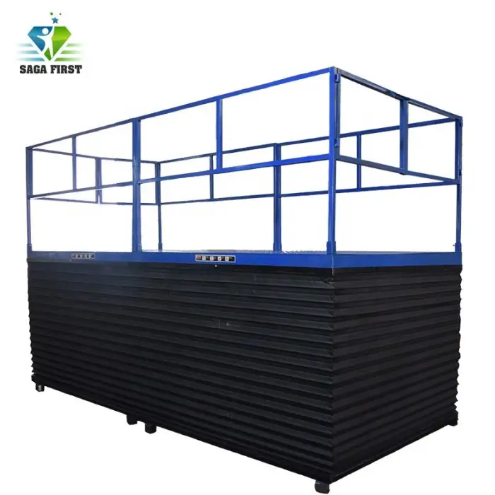 3m 4m Lifting Height Heavy Duty Ramp Car Scissor Lift With CE — image 4