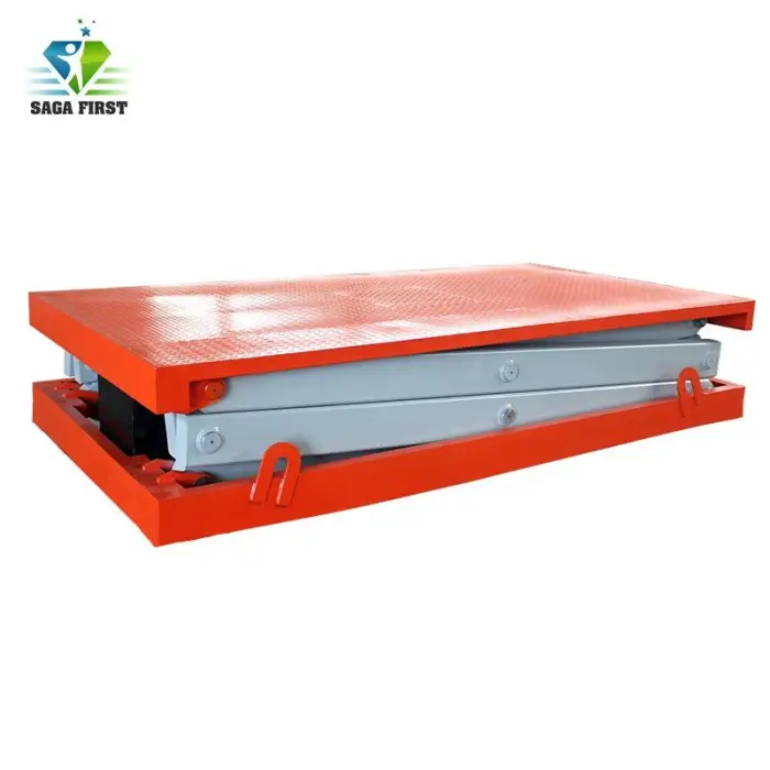 3m 4m Lifting Height Heavy Duty Ramp Car Scissor Lift With CE — image 7