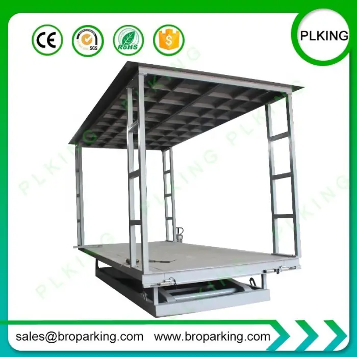 5000kg Load Basement Pit Auto Hydraulic Scissor Lift Table — image 6