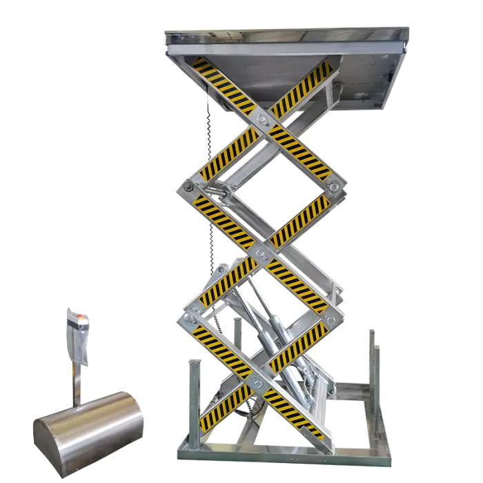 Sagafirst Customized Workshop Use Electric Fixed Hydraulic Lifting Table Platform Jack Lifter — image 4