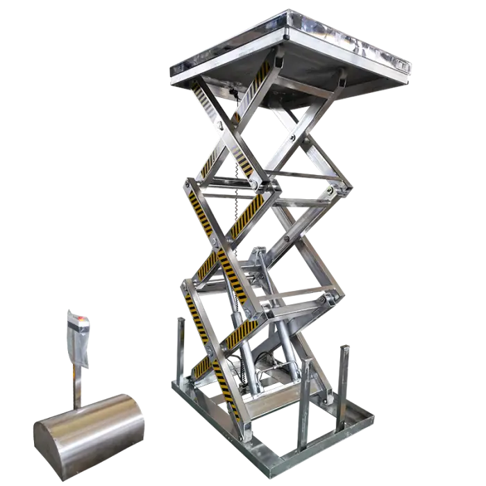 Sagafirst Customized Workshop Use Electric Fixed Hydraulic Lifting Table Platform Jack Lifter — image 5