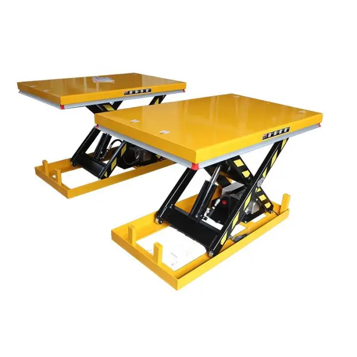 Lightweight Scissor Pallet Lift Table for Carpentry Workshop — image 4