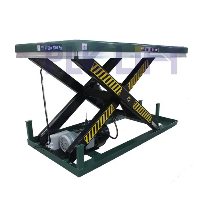 Lightweight Scissor Pallet Lift Table for Carpentry Workshop — image 6