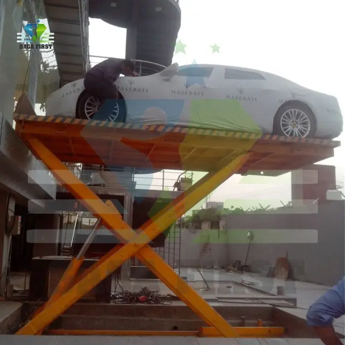 Hydraulic Pit Scissor Car Parking Lift — image 3