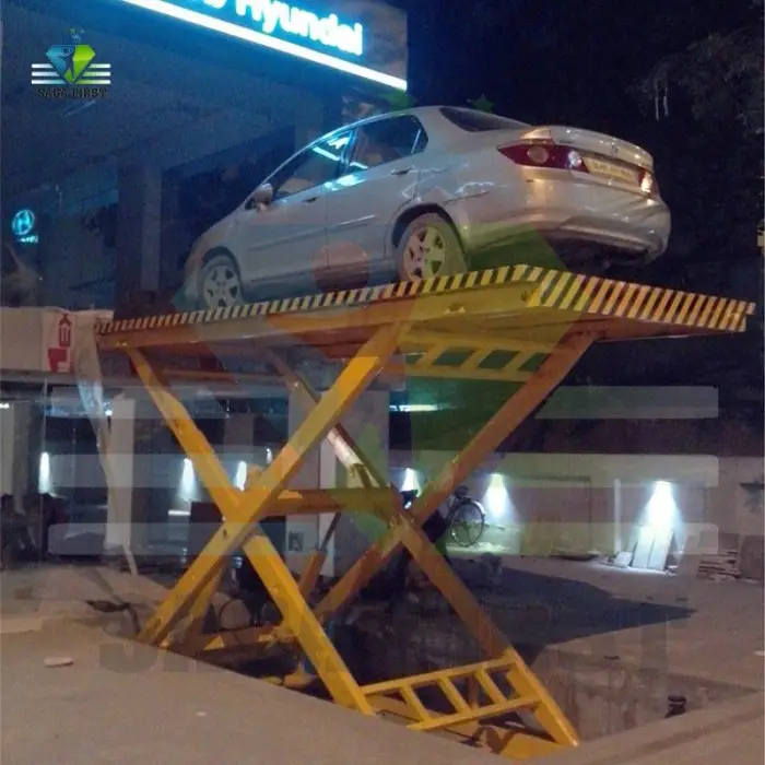 Hydraulic Pit Scissor Car Parking Lift — image 4
