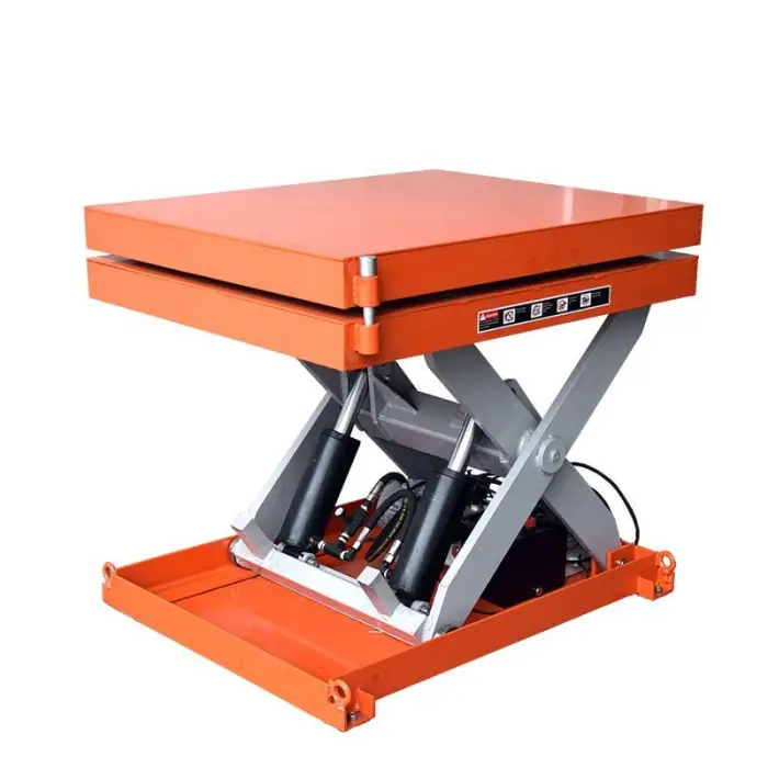 300kg 500kg 5m 6m Scissor Lift Table Electric Hydraulic Rotary Stage Lift Platform — image 5