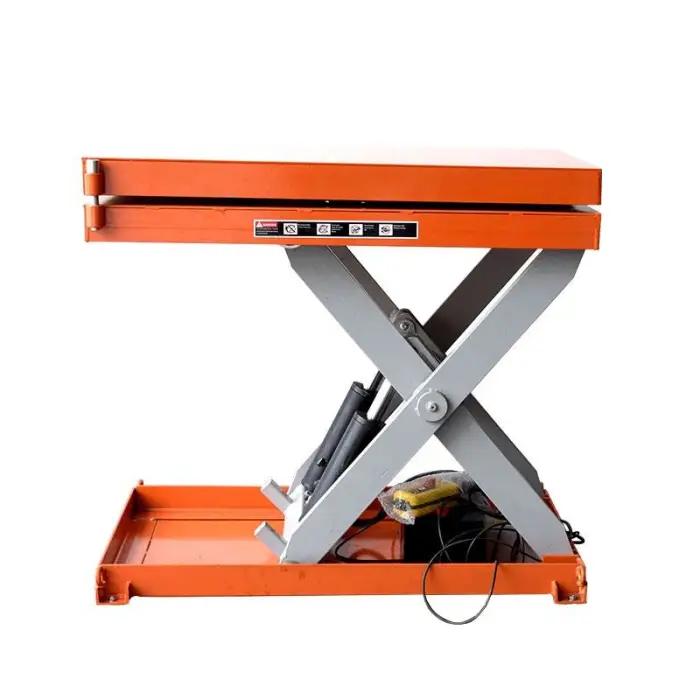 300kg 500kg 5m 6m Scissor Lift Table Electric Hydraulic Rotary Stage Lift Platform — image 6
