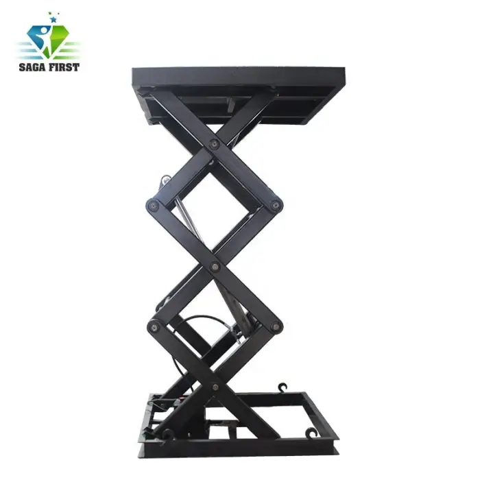 Industrial Scissor Lift Table 3 Ton Hydraulic Material Lift with CE — image 2