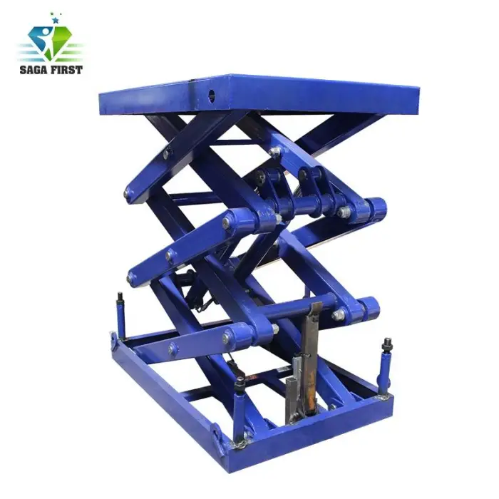 Industrial Scissor Lift Table 3 Ton Hydraulic Material Lift with CE — image 6