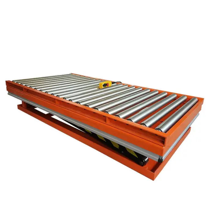 Hydraulic Lift Table Platform with Roller — image 3