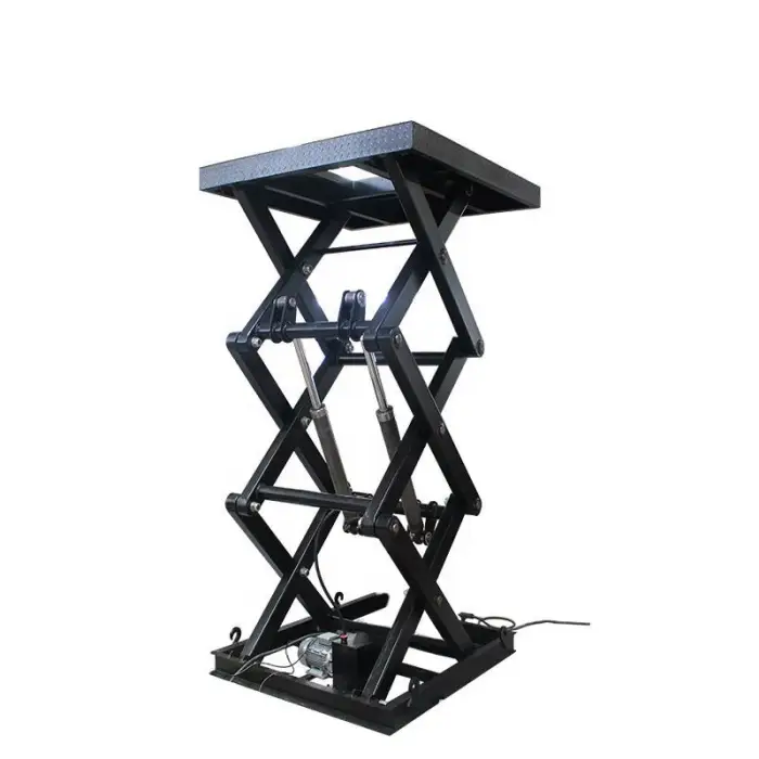 Manual Stationary Stage Scissor Lift Platform — image 5
