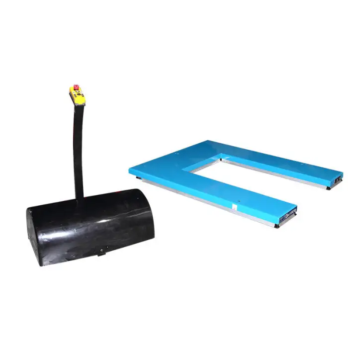 1 Ton Electric Hydraulic U Shape Pallet Lifter Scissor Lift Tables — image 6