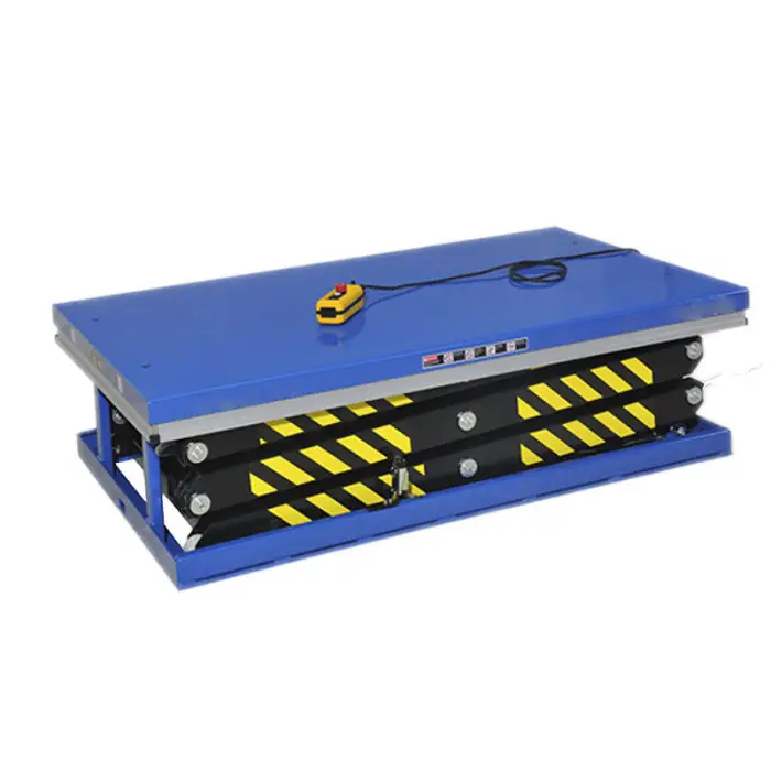 2022 Stationary Lift Table Platform Three Scissors Mini Table Lift — image 6