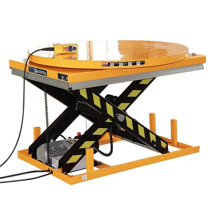 Rotatable Scissor Lift Table — image 4