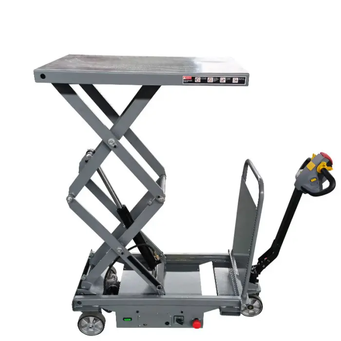 Movable Electric Lift Table Scissor Lifting Platform Lift Table — image 3
