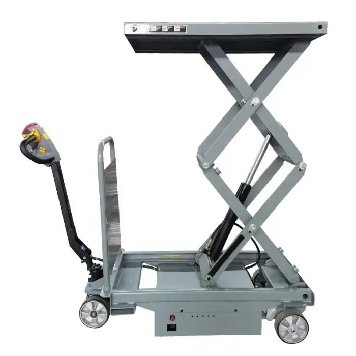 Movable Electric Lift Table Scissor Lifting Platform Lift Table — image 5