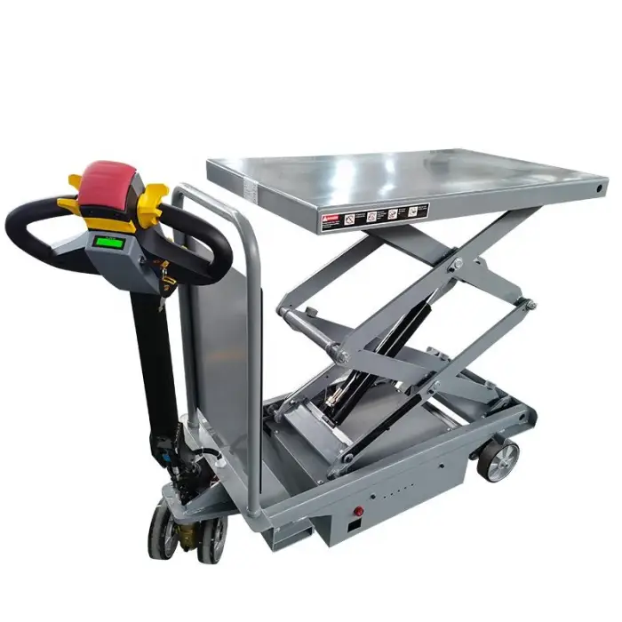 Movable Electric Lift Table Scissor Lifting Platform Lift Table — image 6