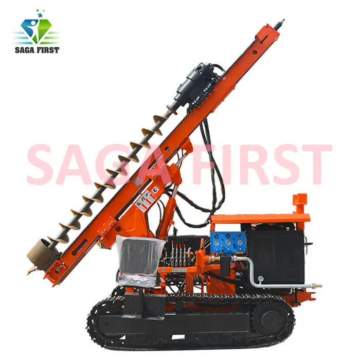 Automatic Hydraulic Solar Pile Driver Machine CE Certified New Ground Mounting System Installer for Construction Solar Panel — image 3