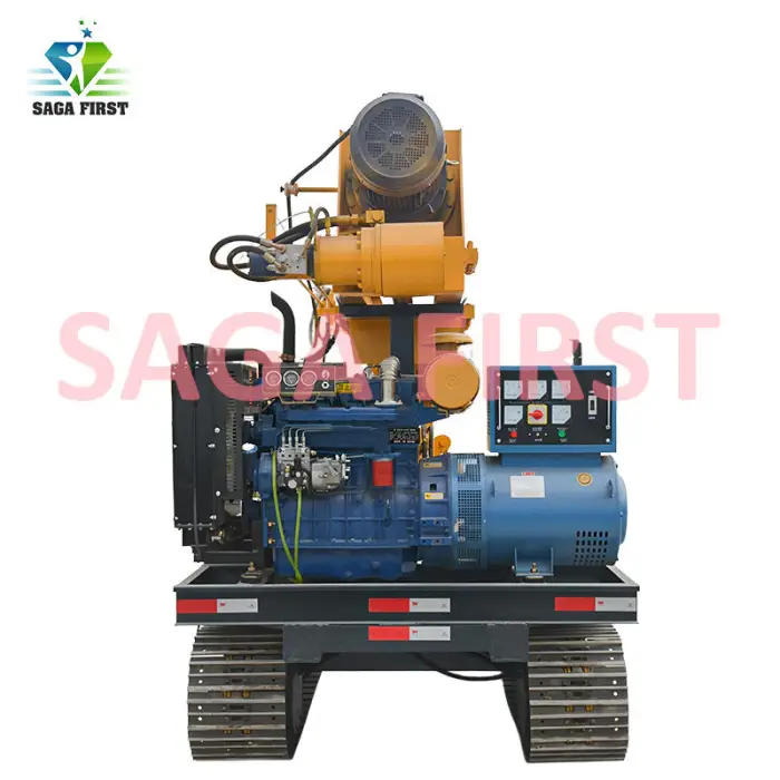 Crawler Mounted Hydraulic Solar Pile Driver Mobile Solar Piling Machine for Rough Terrain — image 4