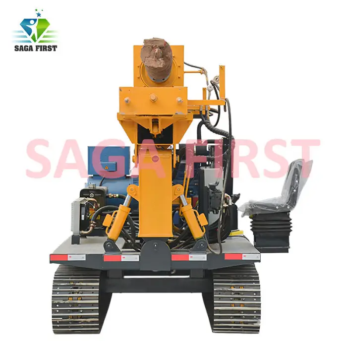 Crawler Mounted Hydraulic Solar Pile Driver Mobile Solar Piling Machine for Rough Terrain — image 7