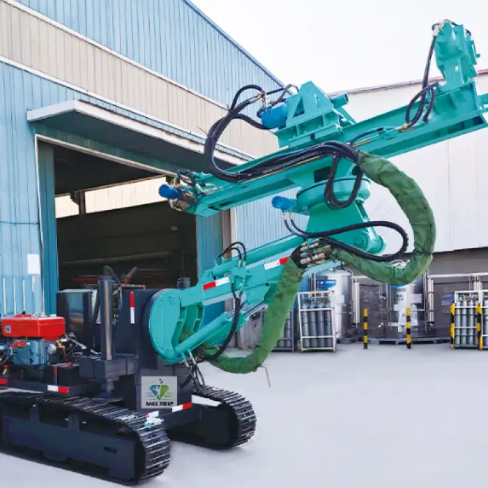 Self-Propelled Slope Protection Drilling Rig Hydraulic Soil Nailing Drilling Machine for Construction — image 4