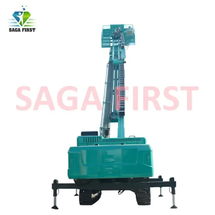 Self Propelled Clawler Tracks Slope Protection Drilling Rig for Slope Stabilization Soil Nailing Foundation Support — image 7