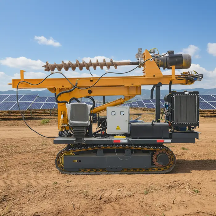 High Efficiency Mini Crawler Pile Driver with Engine Motor Bearing Gearbox Hydraulic Piling Machinery - Made in China — image 4