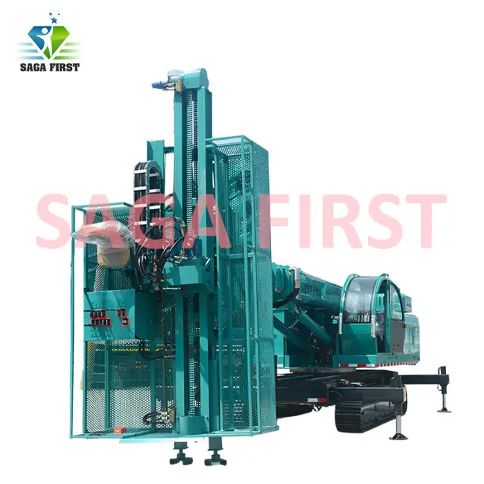 Tracks Slope Protection Drilling Rig Crawler Mounted Hydraulic Anchor Rig for Rock Stabilization — image 3