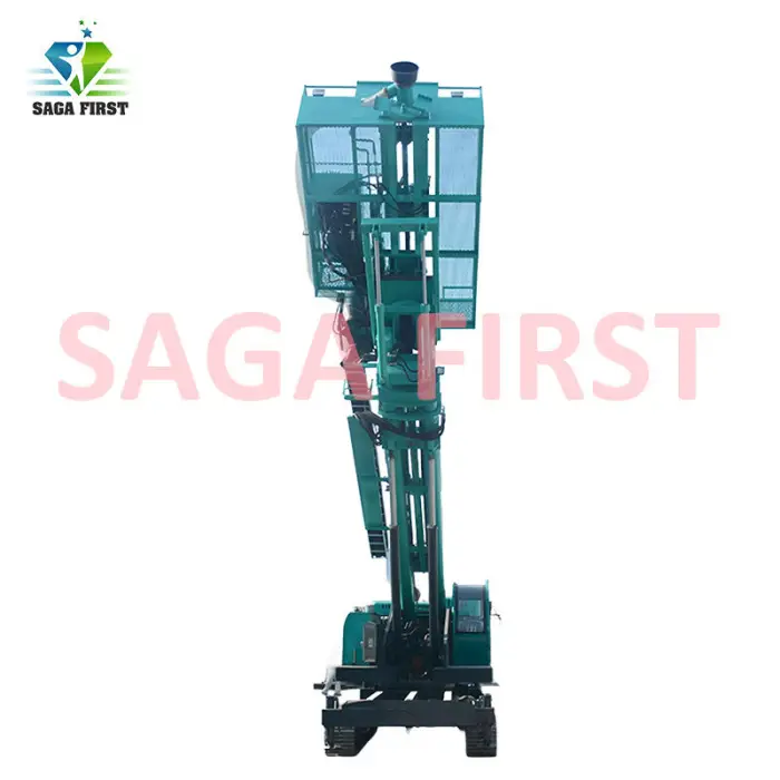 Tracks Slope Protection Drilling Rig Crawler Mounted Hydraulic Anchor Rig for Rock Stabilization — image 6