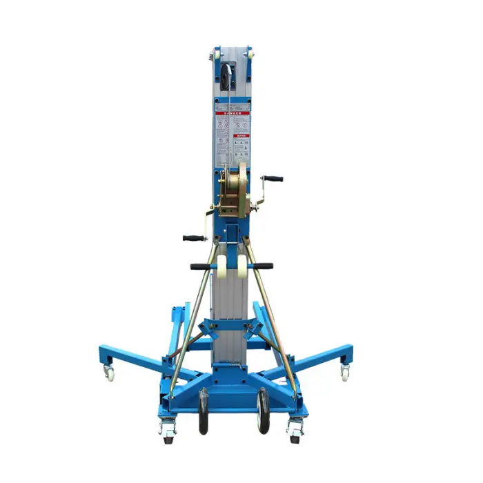 Manual Portable Aluminum Lift Table With Ce — image 3