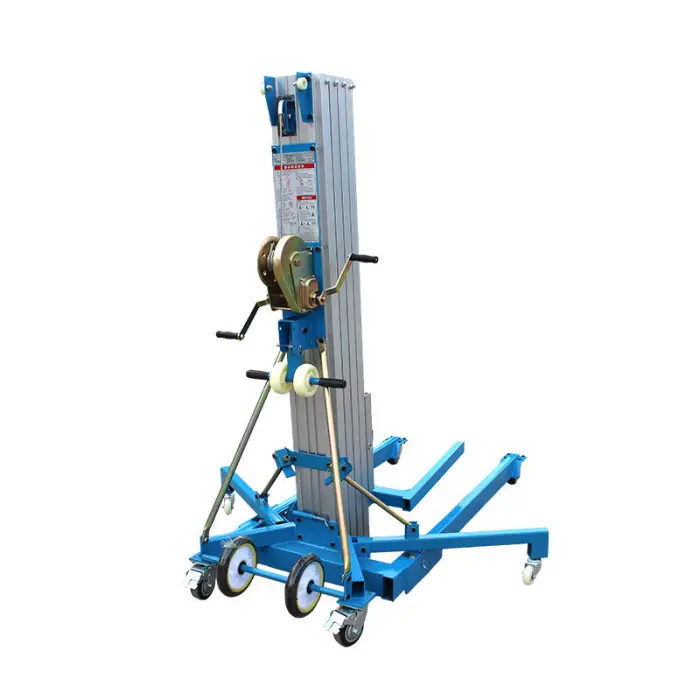 Manual Portable Aluminum Lift Table With Ce — image 4