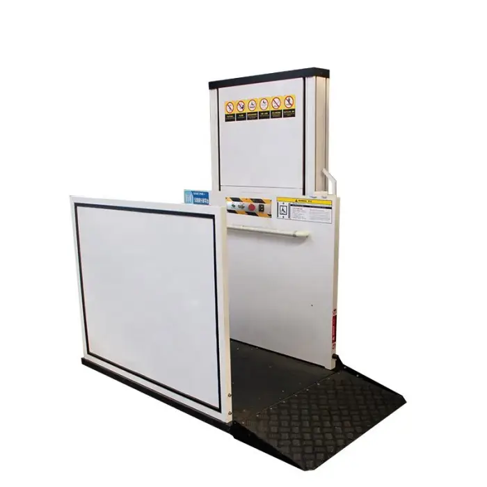 Best Quality with CE ISO 5M Electric Platform Hydraulic Vertical Platform Lift for Disable — image 2