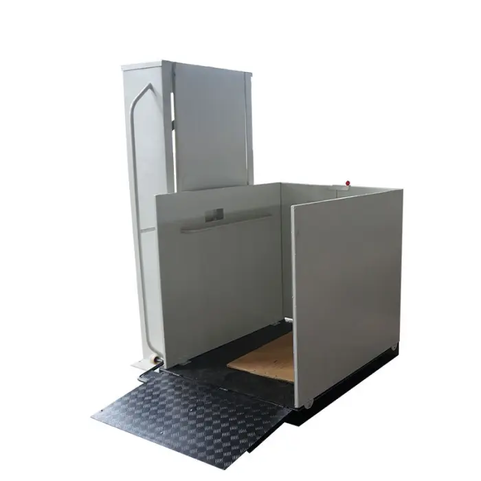 Outdoor Vehicle Portable Electric Hydraulic Disable Wheelchair Lift for Home — image 6