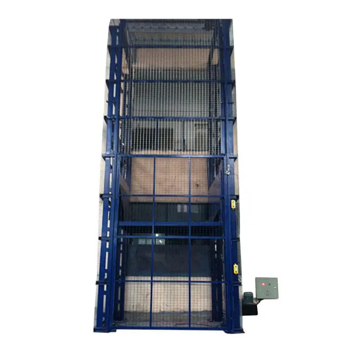 Made in China 2-15m 3 Tons Warehouse Small Hydraulic Electric Small Cargo Lift — image 7