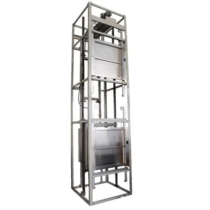 SAGAFIRST 200kg-300kg Hydraulic Dumbwaiter Cargo Lift Platform for Restaurants with 12 Month Warranty and Custom Table Size — image 3