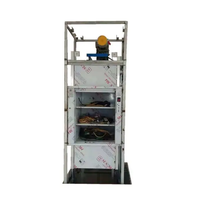 SAGAFIRST 200kg-300kg Hydraulic Dumbwaiter Cargo Lift Platform for Restaurants with 12 Month Warranty and Custom Table Size — image 7